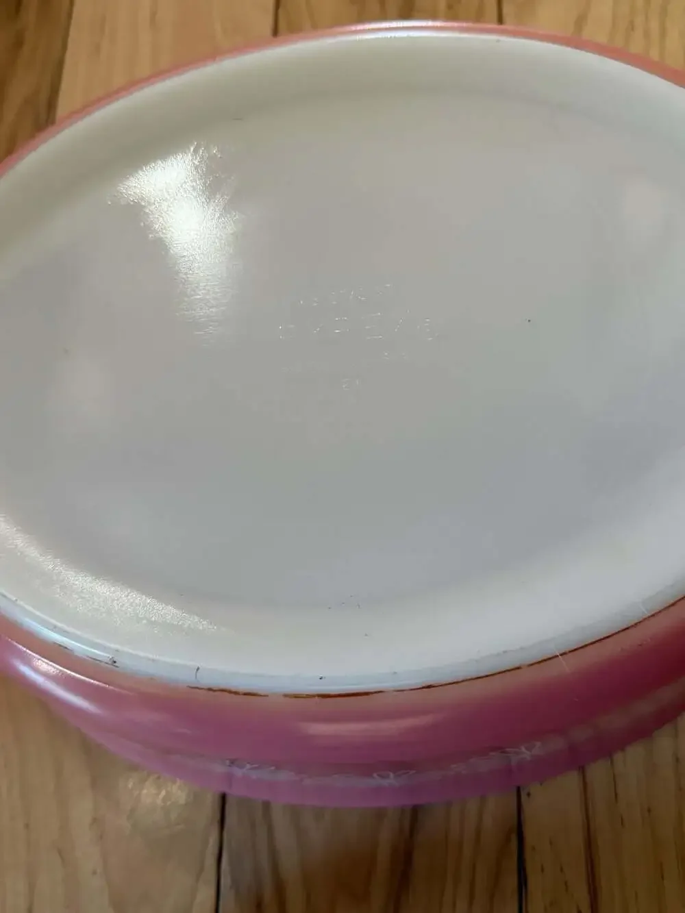 Vintage Pyrex Pink Daisy 2.5 Quart Oval Casserole Dish #045 with Lid